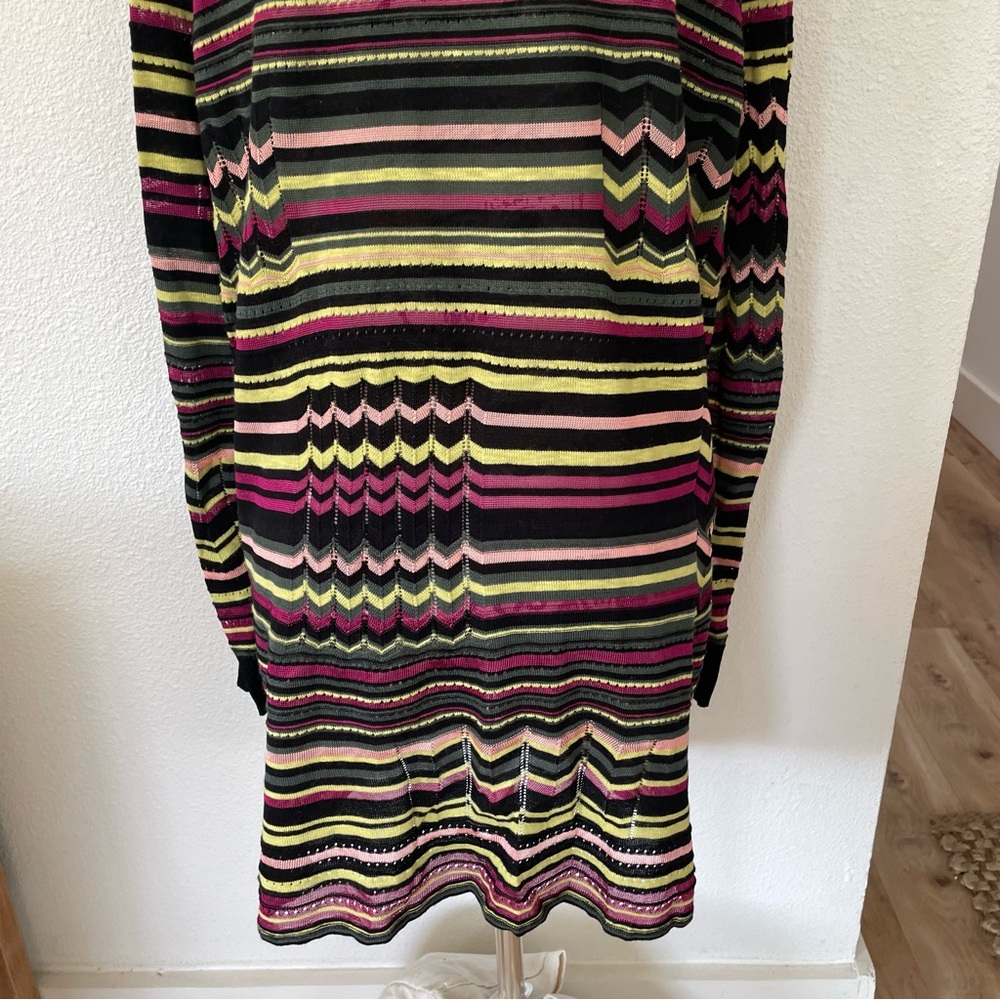 Missoni Multicolor Open-Front Sweater - Picture 6 of 10